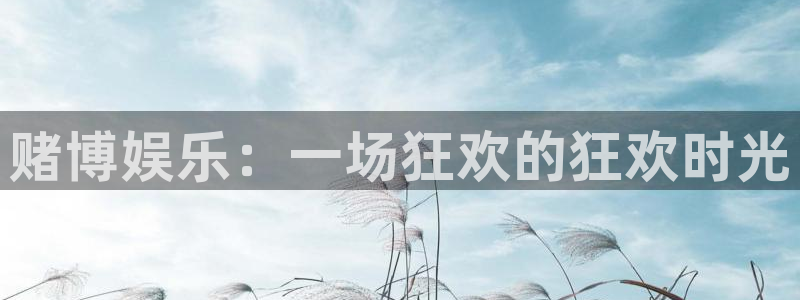 意昂2官网：赌博娱乐：一场狂欢的狂欢时光