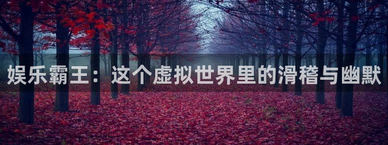 意昂3登陆：娱乐霸王：这个虚拟世界里的滑稽与幽默